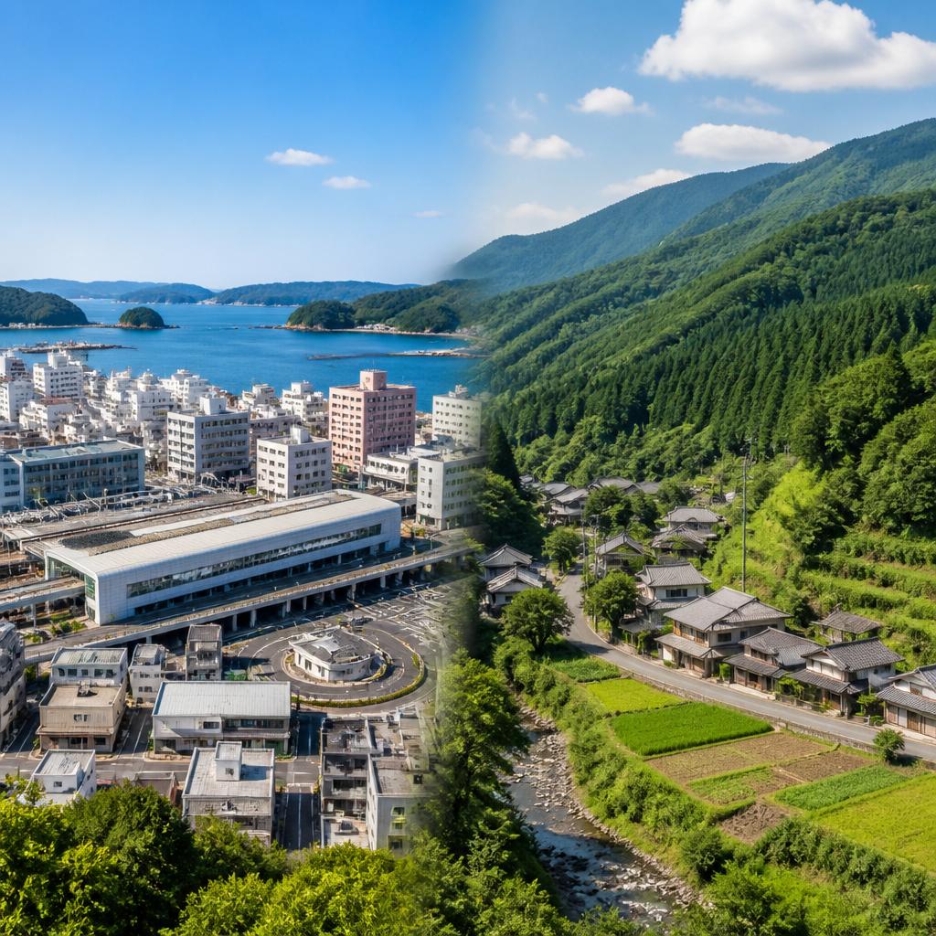 紀伊田辺駅周辺と郊外・山間部の魅力を徹底比較！あなたに最適な不動産選びをサポートします！